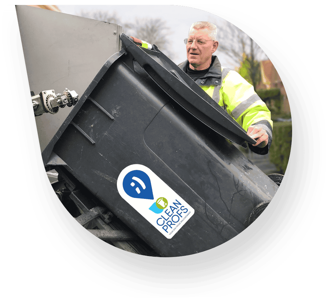 Cleanpro reinigt grijze container
