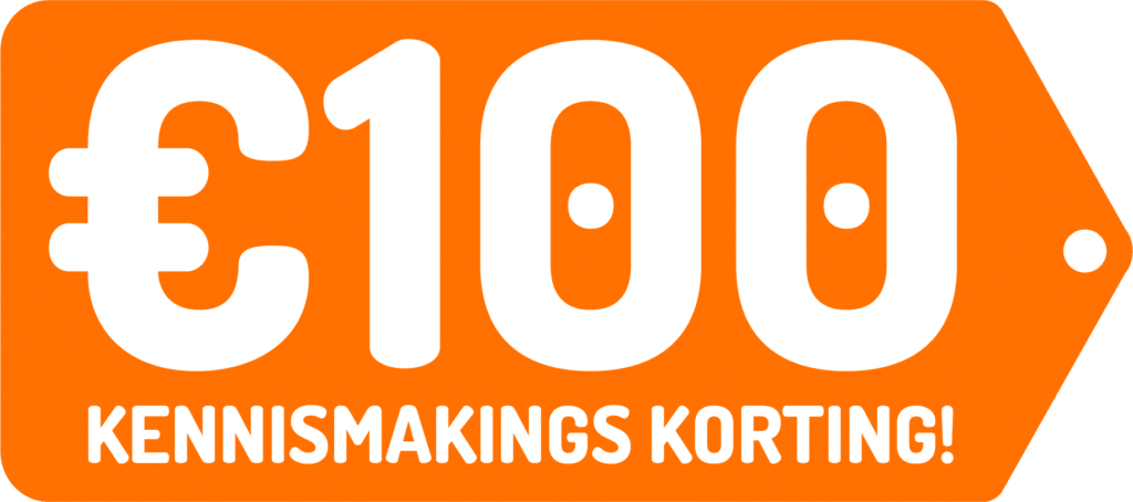 Cleanprofs sticker - €100,- kennismakingskorting